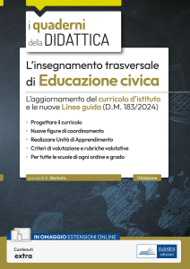 INSEGNAMENTO TRASVERSALE DI EDUCAZIONE CIVICA. L'AGGIORNAMENTO DEL CURRICOLO D'I
