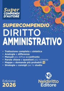 SUPERCOMPENDIO DI DIRITTO AMMINISTRATIVO 2026