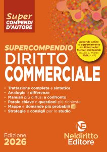 SUPERCOMPENDIO DI DIRITTO COMMERCIALE 2026. NUOVA EDIZ.
